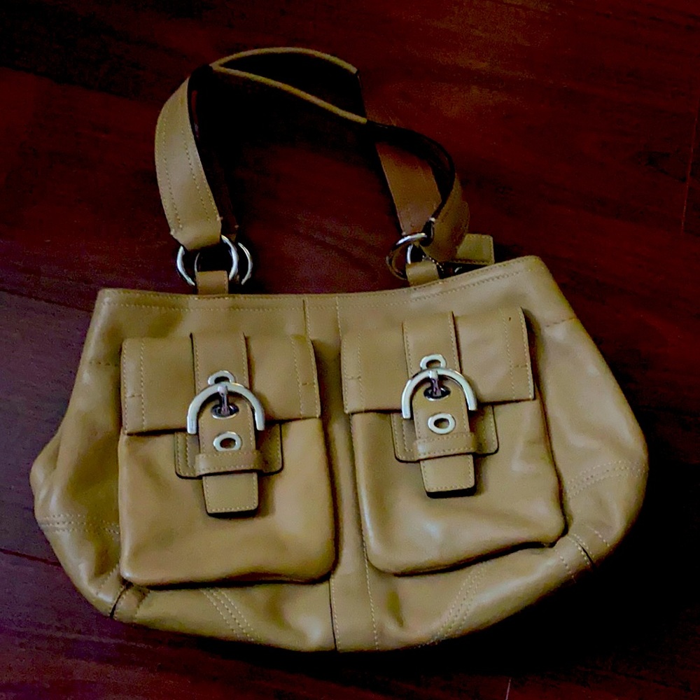 Coach beige Soho Satchel